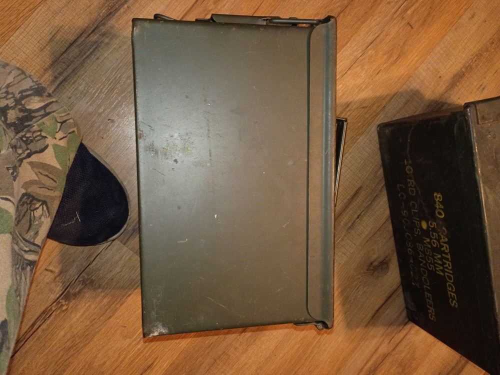 50 Cal Ammo Box Can, Used