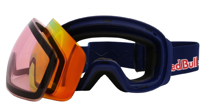 RedBull Snowgoggles Spect (JON-Red Snow) +extra lens