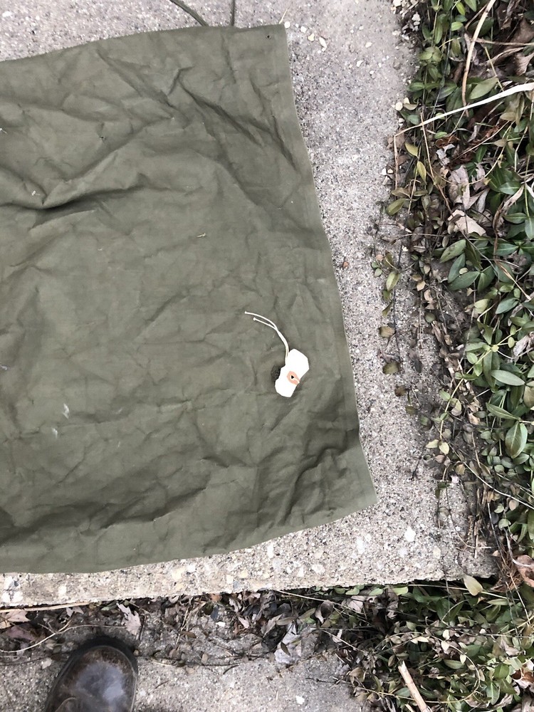 ORIGINAL WWII USGI ARMY USMC USN Rubberized invasion BAG WW2