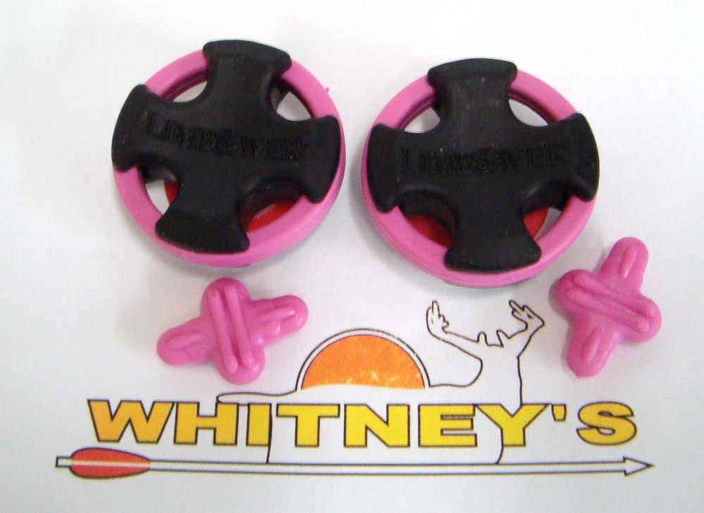 Sims Vibration Laboratory - BroadBand Solid Limbsaver / String Leech - Pink 4045