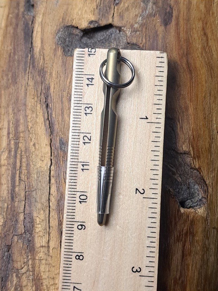 EDC Anodized Titanium Keychain Tweezers
