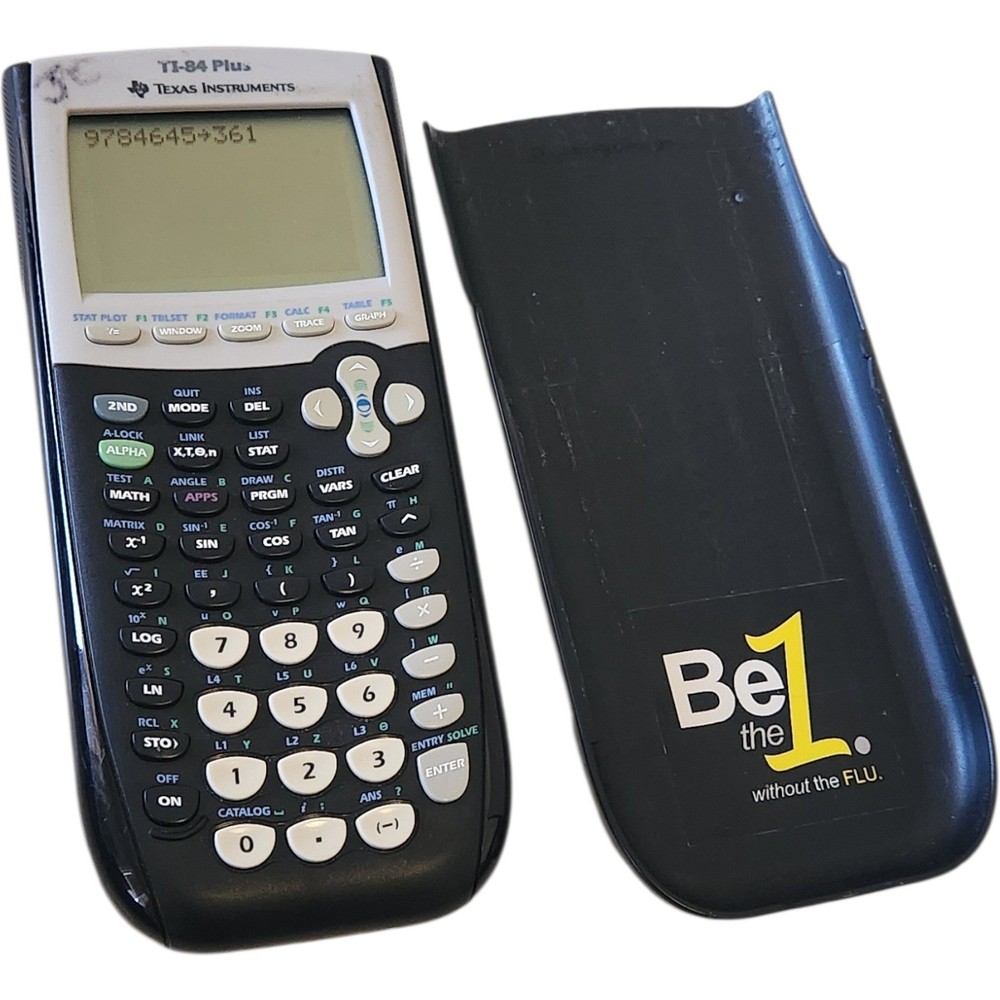 Texas Instruments TI 84 Plus Silver Edition Graphing Calculator