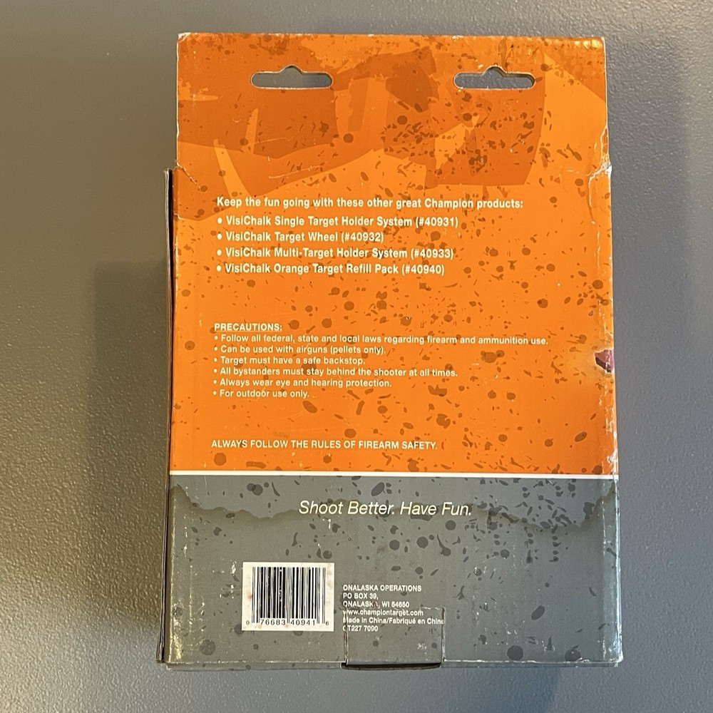 Champion Visi-Chalk Target - Multi Color 48 Count Pack