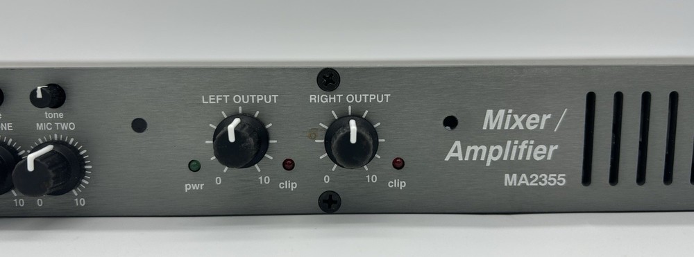 Rolls MA2355 Rack Mount Mixer/Amplifier