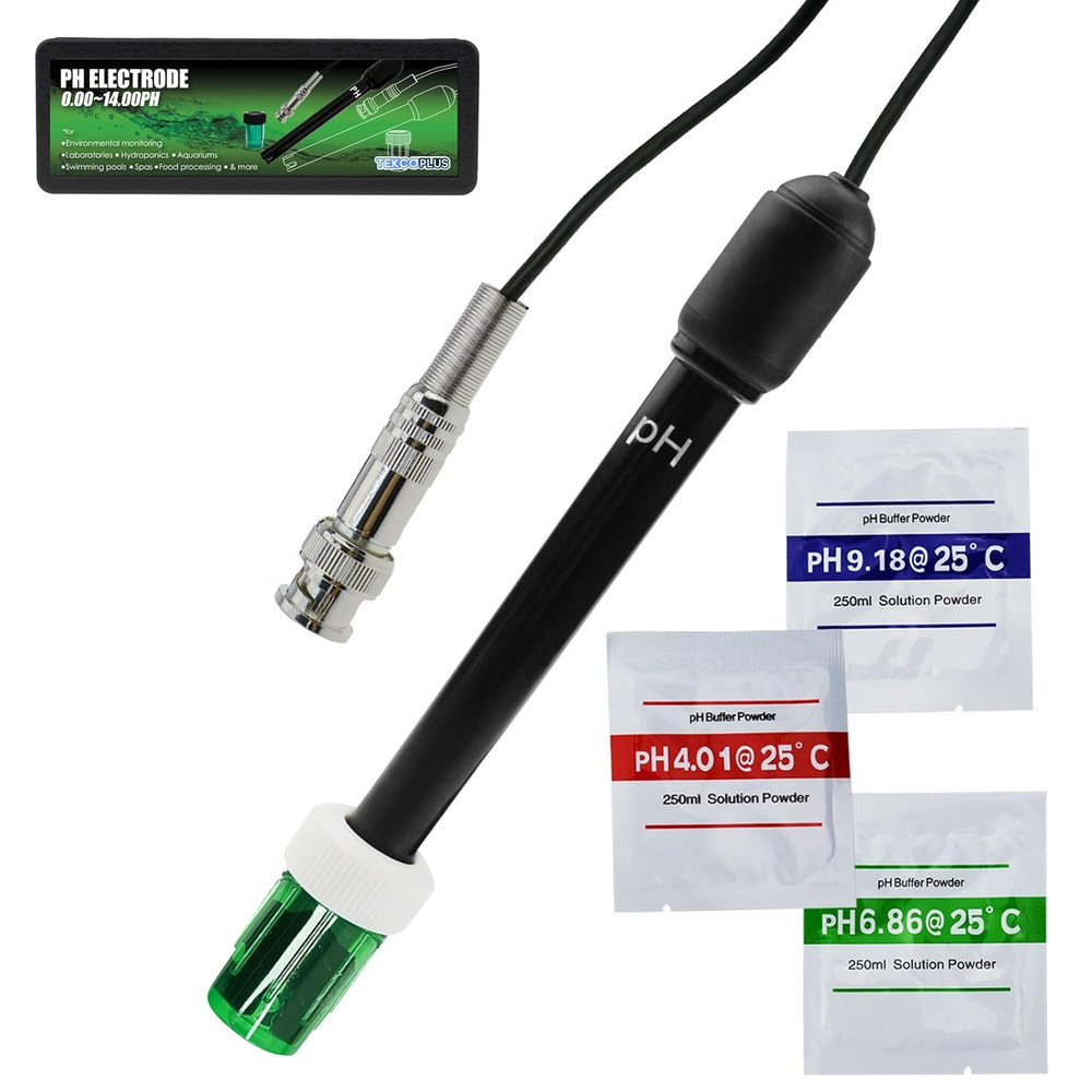 014 Ph Electrode Probe Ph Meter With Replacement Bnc Connector And 300cm Cable S