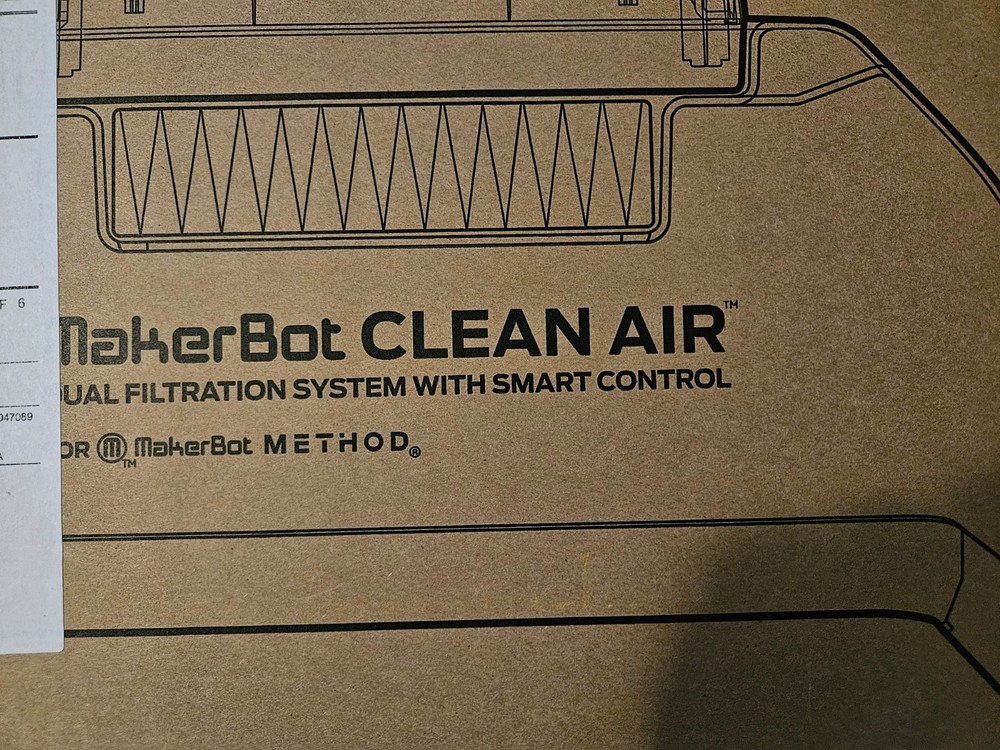 MAKER BOT MAKERBOT METHOD X 3D PRINTER, OPEN BOX NEVER USED, Filtration included