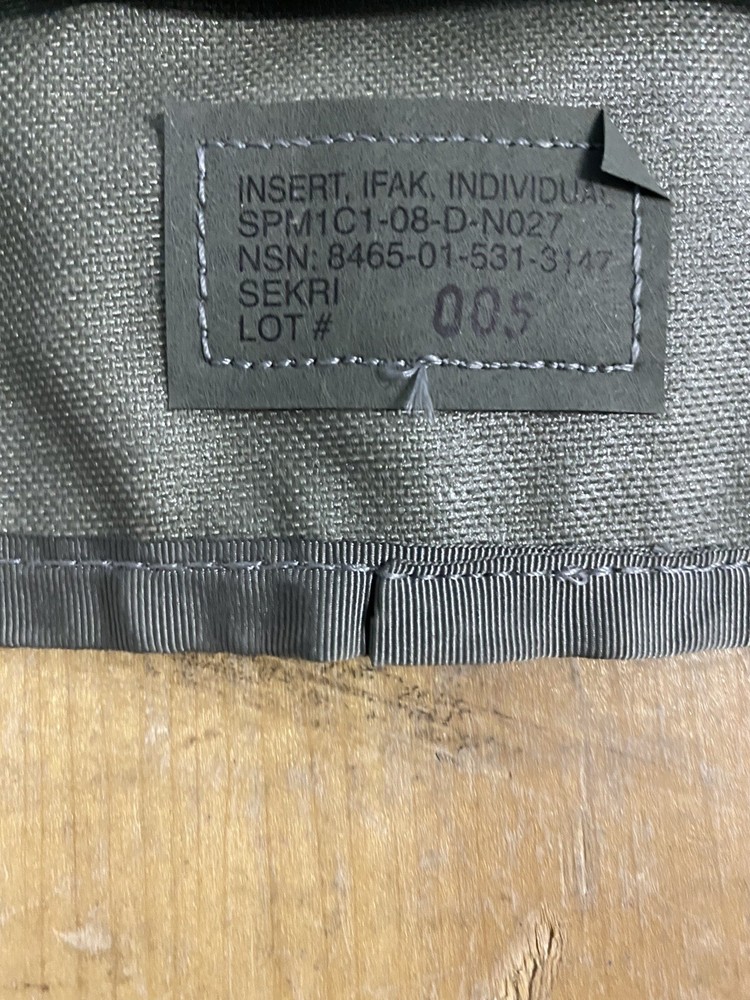 USGI IFAK Insert Foilage Green VGC