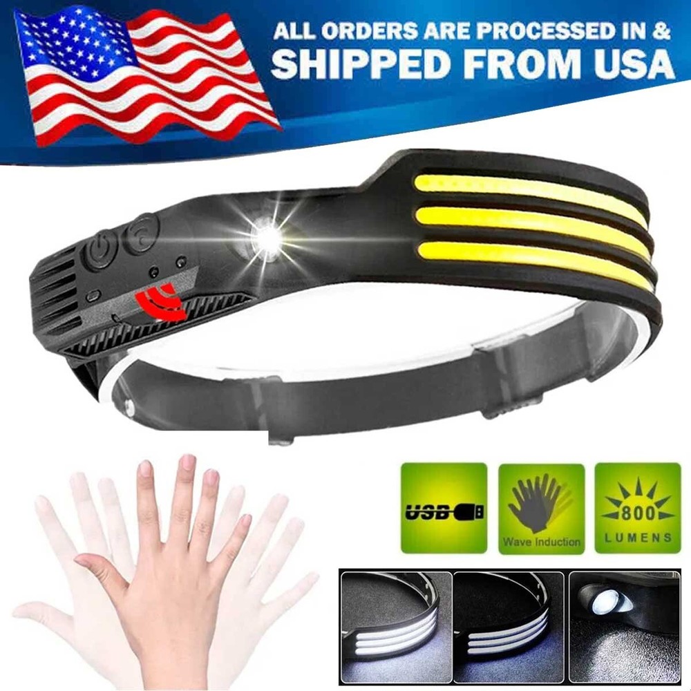 1000000 Lumens Super Bright LED Tactical Flashlight Rechargeable LED Work Light