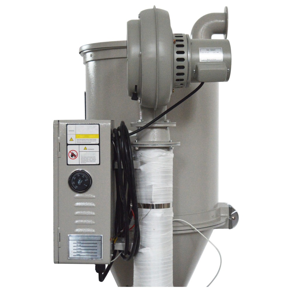 220V Automatic Raw Material Dryer Plastic Drying Machinery 110LB 4500W