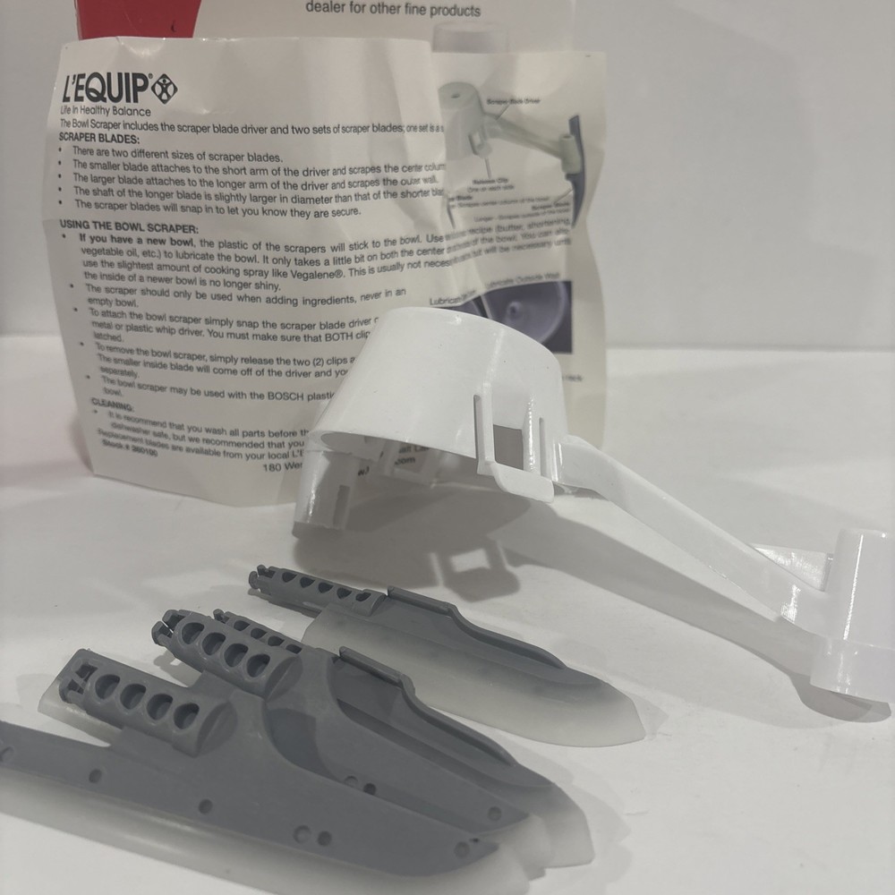 Bowl Scraper for Bosch Kitchen Machine-New