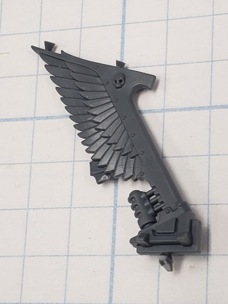 Warhammer 40k Dark Angels Bits Ravenwing Command Squad Huntmaster Bike Wing #21