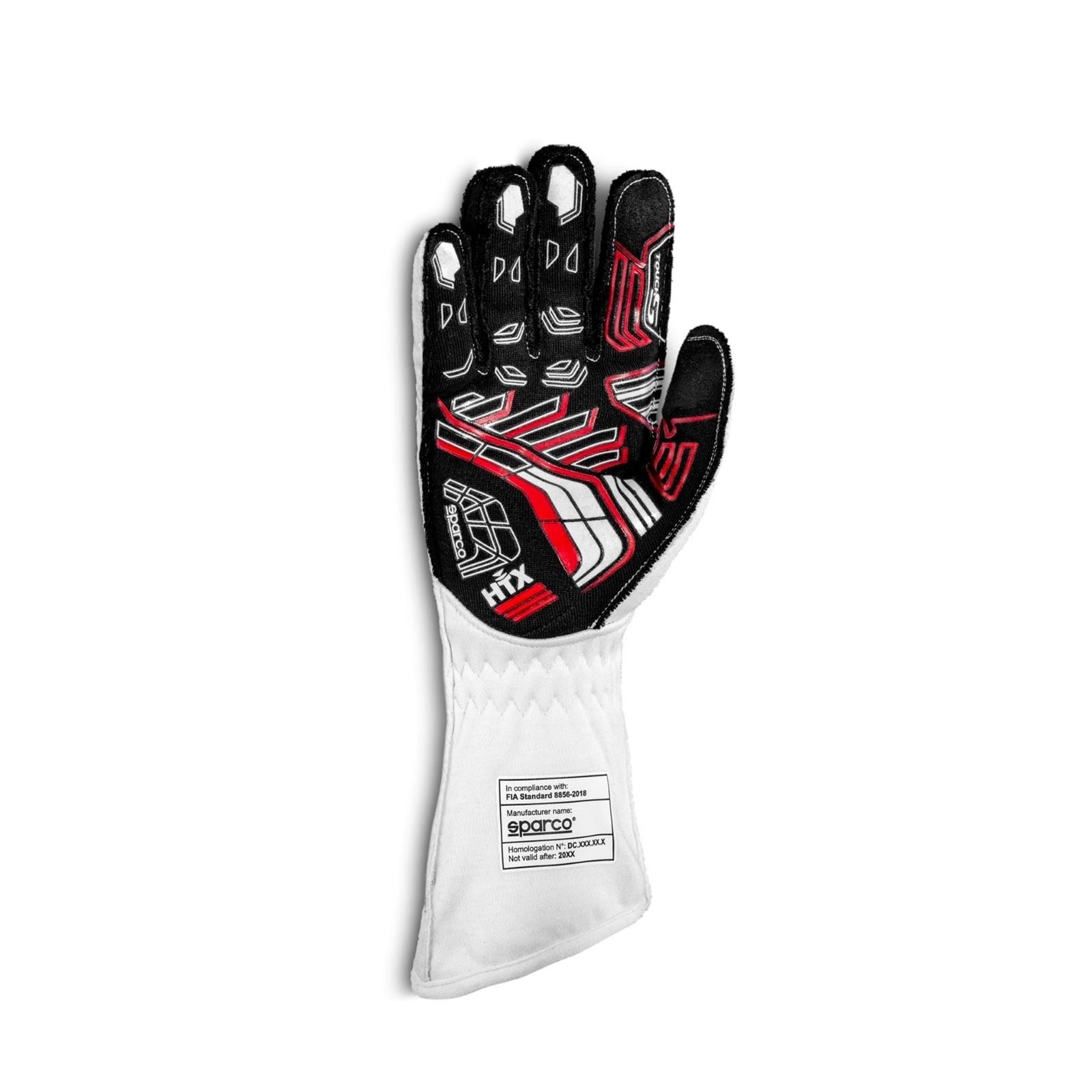 Sparco 00131411NRBI Arrow SFI 5 Racing Gloves, Black, Large