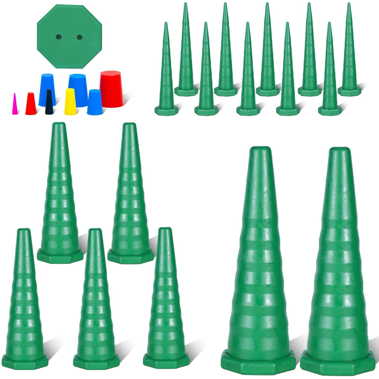 25PCS Hydraulic Oil Service Plugs,Universal Hydraulic Oil Line Service Rubber Pl