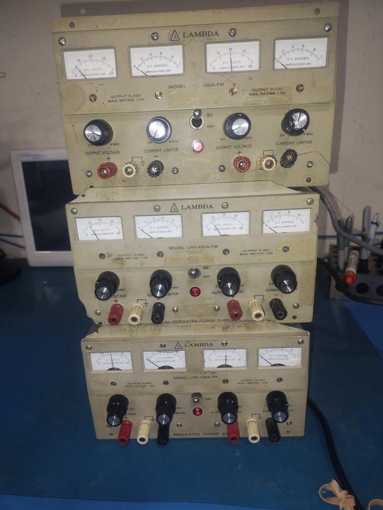 Lambda LPD-422A-FM Dual Output Power Supply 0-40V, 0-1A