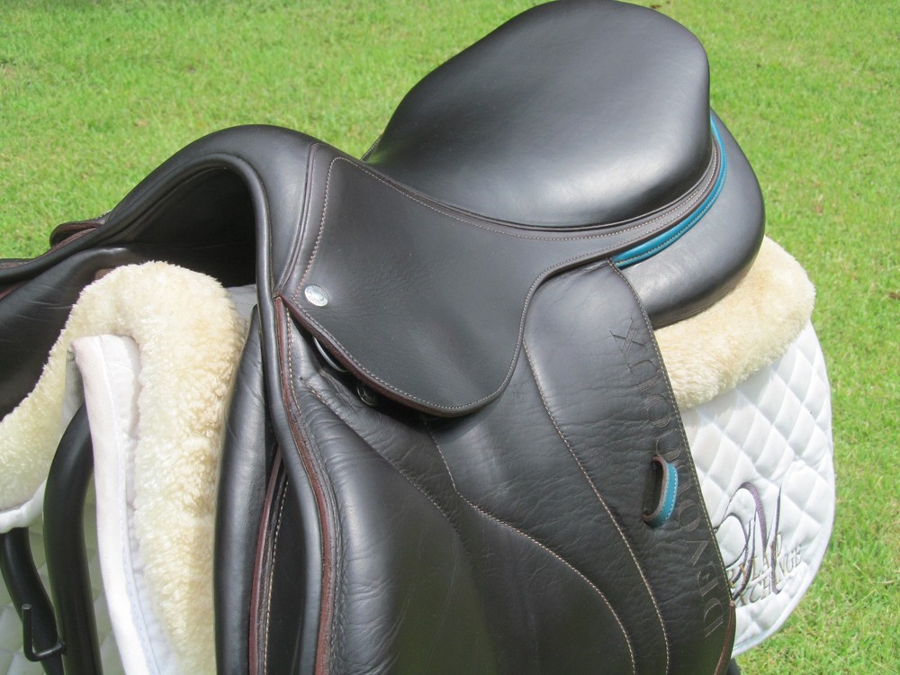 18" DEVOUCOUX BIARRITZ S BUFFALO close contact jumping saddle-2019 MODEL!
