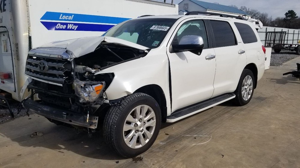 16 TOYOTA SEQUOIA REAR FRAME SECTION CUT