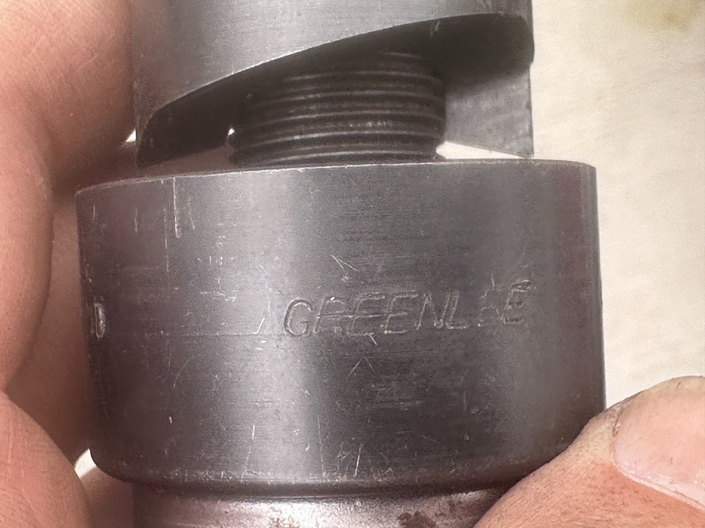 Greenlee 126AV 1" Conduit Knockout Punch Set