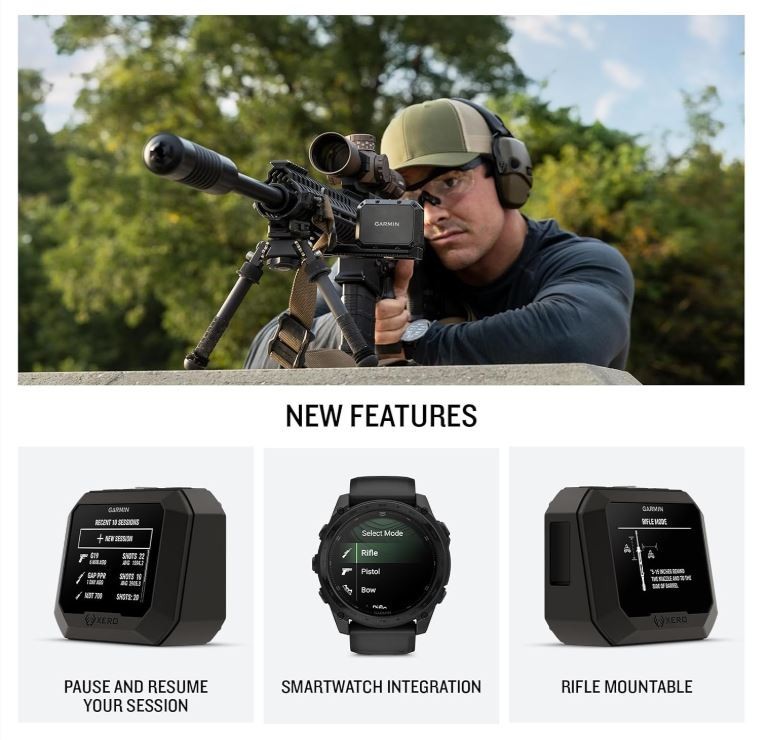 Garmin Xero C2 Compact Reliable Chronograph 010-03953-00