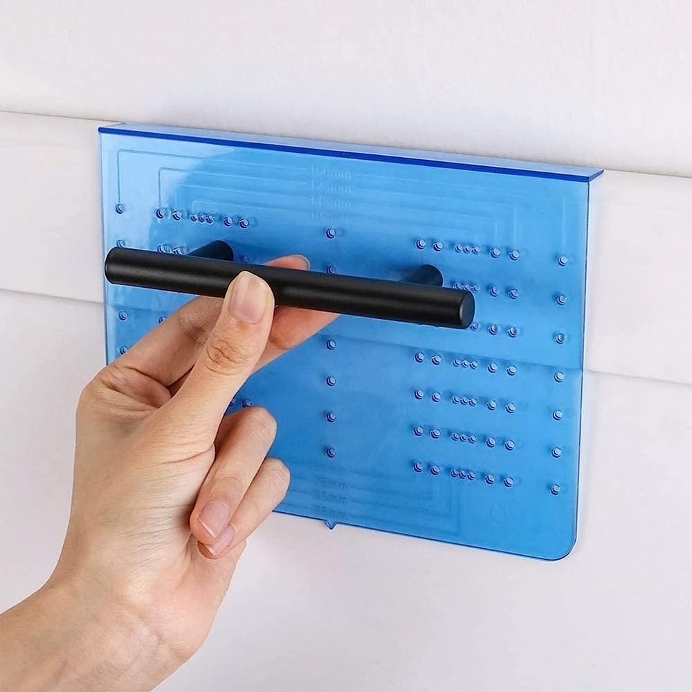 Cabinet Pull Template Door Template Drawer Pull Drill Template 1 Pack - TM160N