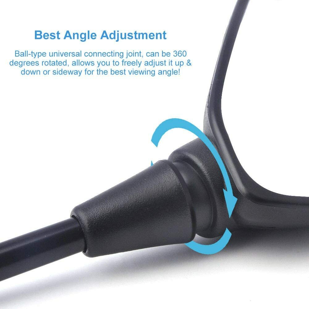 For CF MOTO CFORCE 600 500 800 1000 ATV Rearview Mirrors + 7/8" Handlebar Clamps