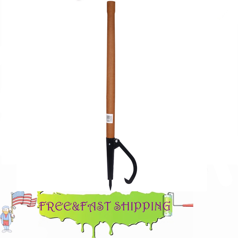 Log Peavy 49" Wood Peavey Logging Tool Log Roller Tool  Logging Cant Hook