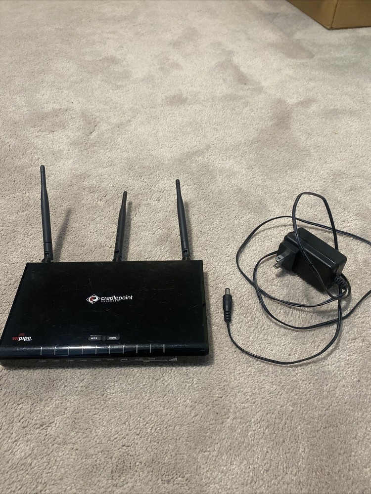 CradlePoint Technology Model MBR1000 Wireless Router with Power Cord