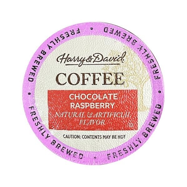 Harry & David Chocolate Raspberry Single Serve Coffee, 100 ct