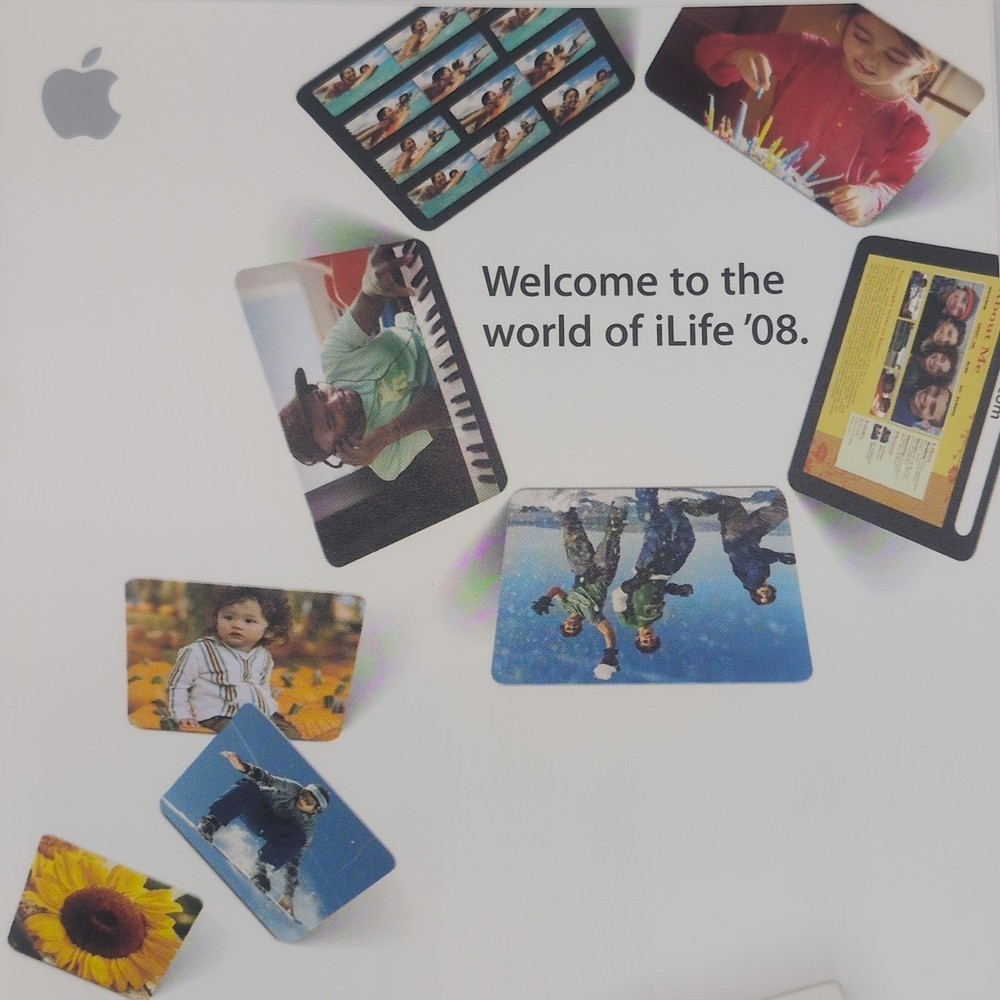 Mac Apple iWork & iLife ’08 Software Lot Bundle Discs