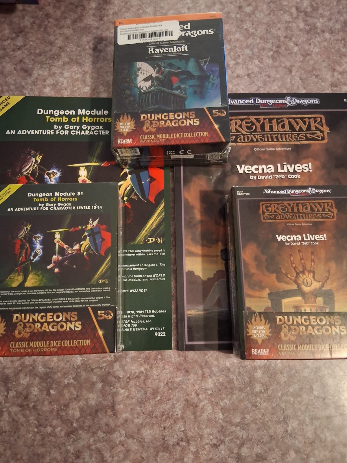 Dungeons And Dragons Classic Module Dice Sets And Modules
