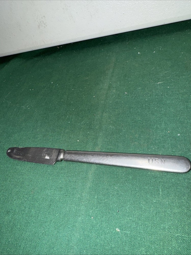 ORIGINAL WWII US NAVY USN MESS KIT KNIFE UTENSIL