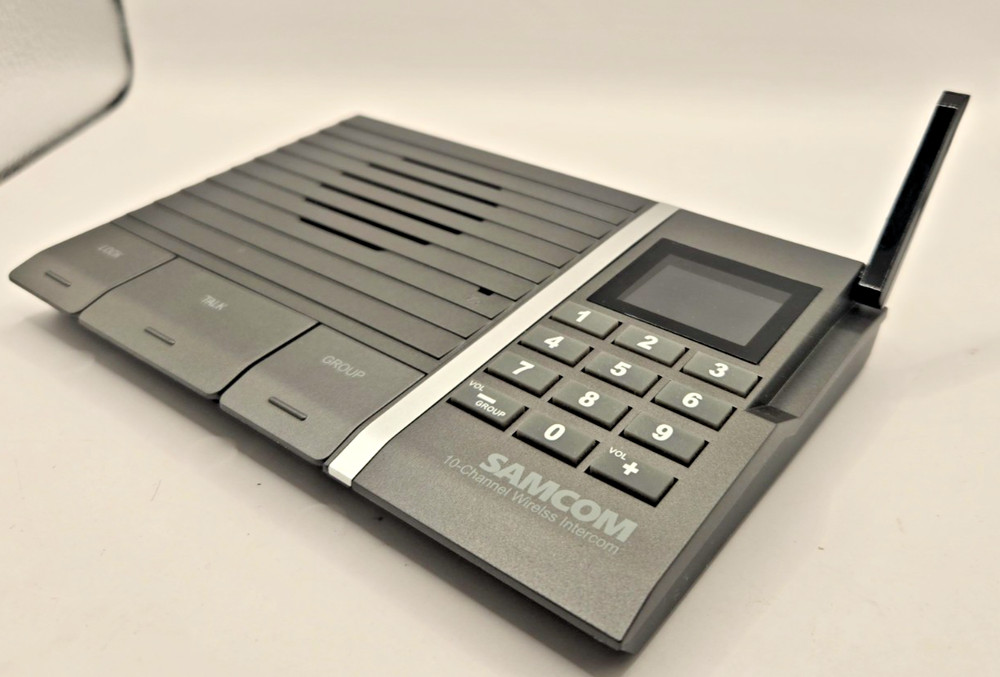 Samcom 10 Channel Wireless Intercom System FTAN10A tested CLEAN