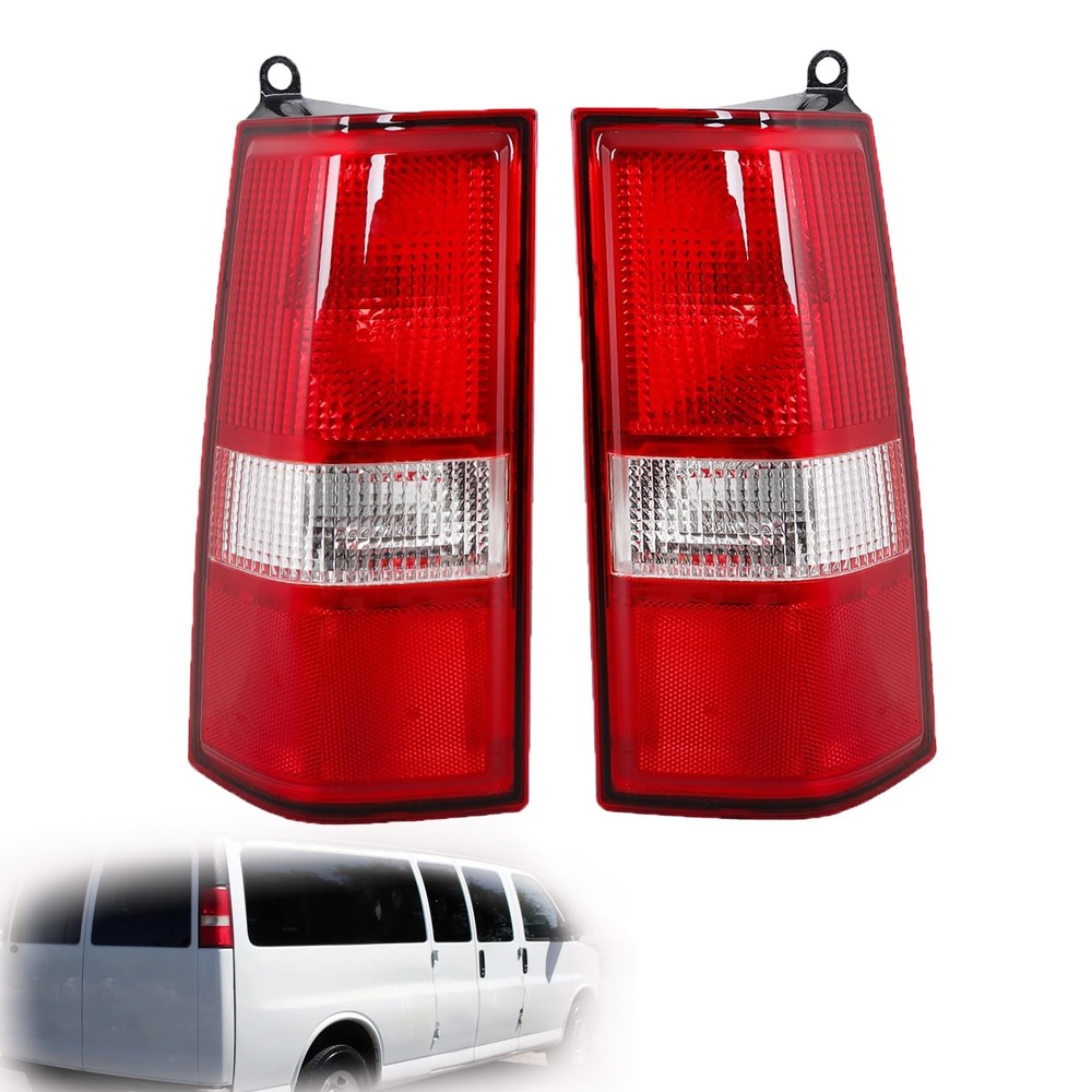 2 Pack Tail Lights for Express Savana 2003-2023 Left Right