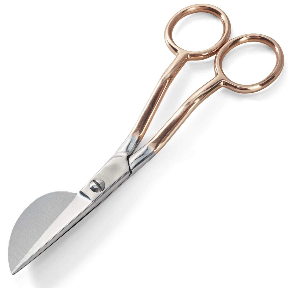 Applique scissors 15 cm rose gold