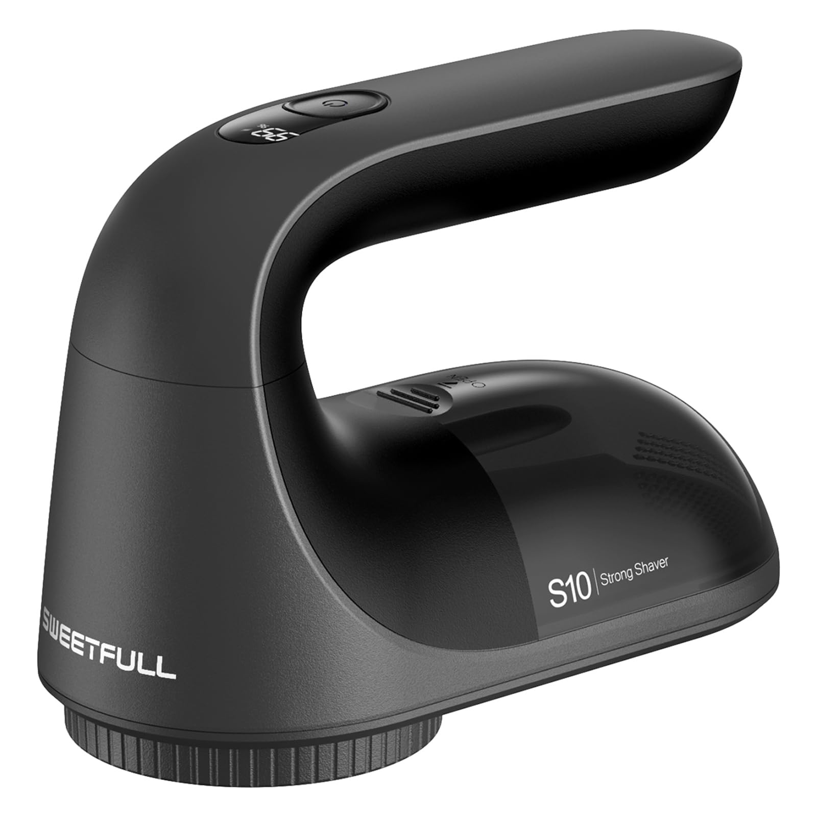 SWEETFULL Fabric Shaver Lint Shaver LED Display Rechargeable Lint Remover Def...