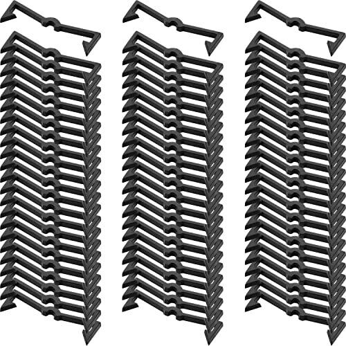 100 Pcs Pegboard Hook Locks Plastic Peg Hook Fixer Peg Board Hook Accessories