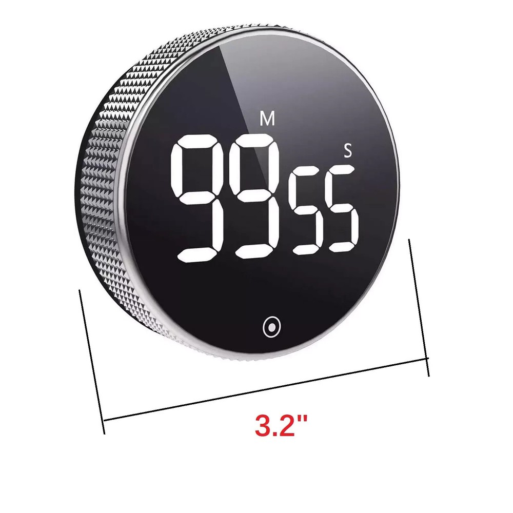 Large LCD Digital Kitchen Cooking Timer Count-Down Up Clock Loud Alarm Magnetic