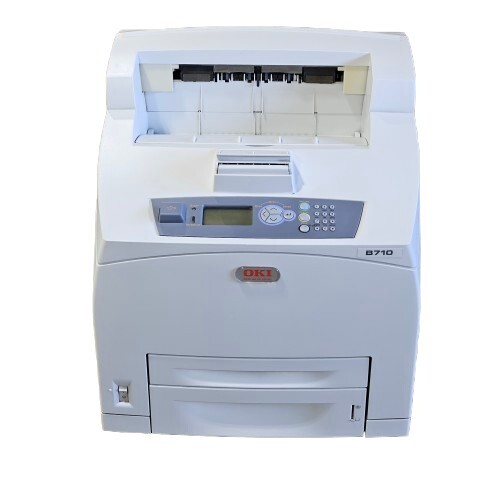 Oki B710N Workgroup Monochrome Laser Printer FULLY SERVICED!! FULLY FUNCTIONAL!!