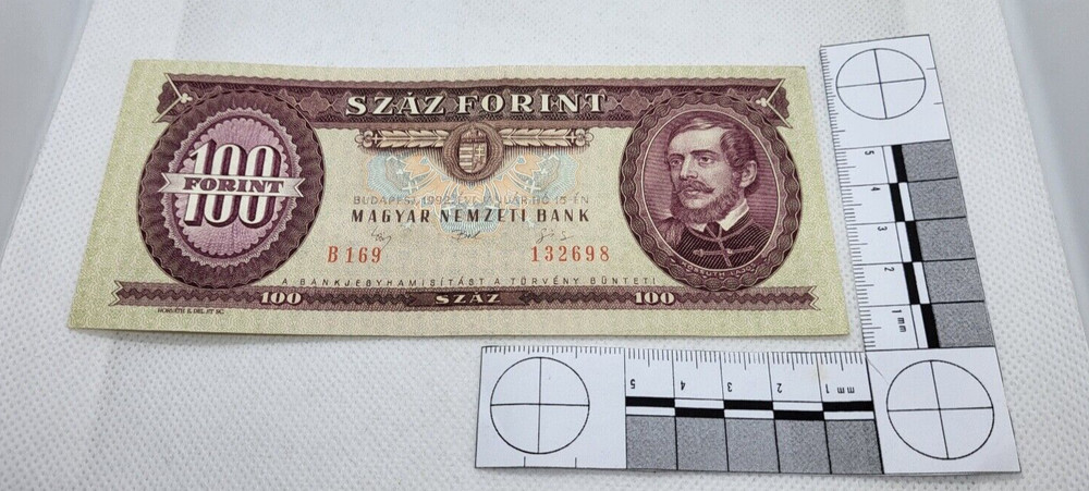 100 FORINT - 1992- BANKNOTE- HUNGARY