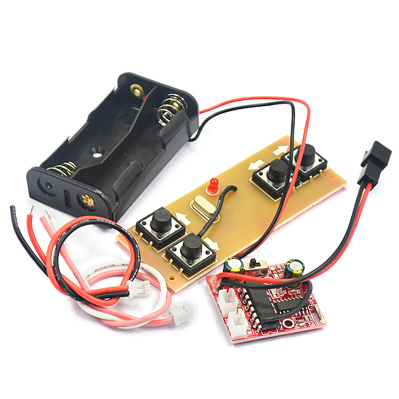 2.4G wireless remote control receiver set 4-channel smart car DIY remote control