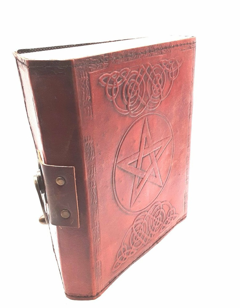 Pentagram leather Embossed Journal #2230