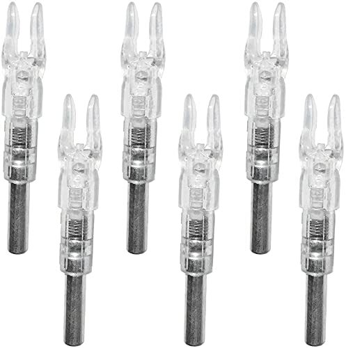 New Nocks for Arrows with .244 Inside Diameter Nock Turn on Automatically Whe...