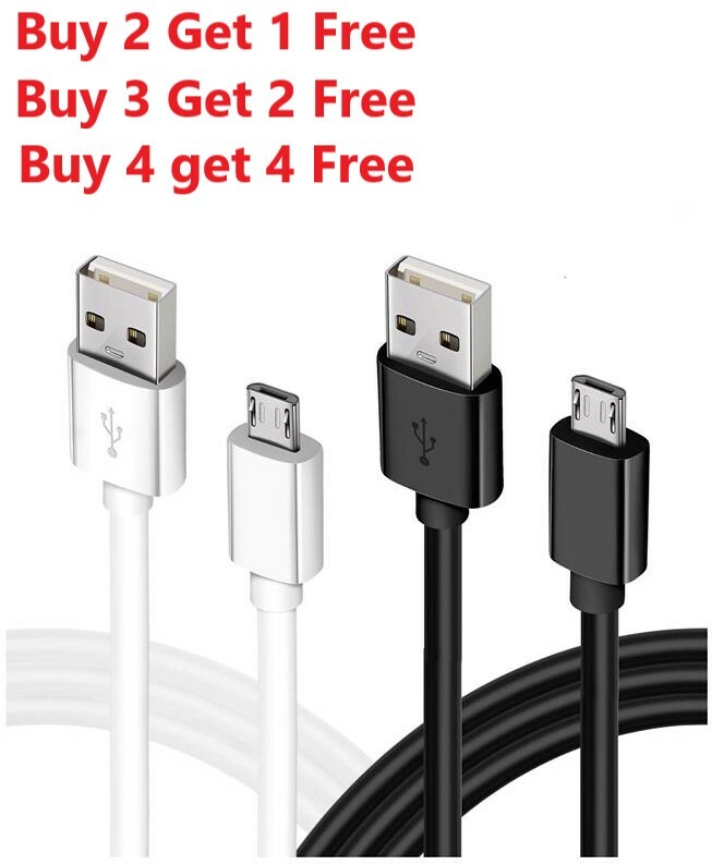 For Amazon Kindle Fire HD 7, HD 8, HD 10 Tablet Micro USB Data Charger Cable