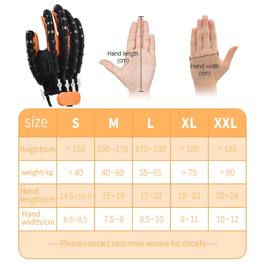 Finger Gloves Hand Function Massage Stroke Hemiplegia Recovery Training Exercise