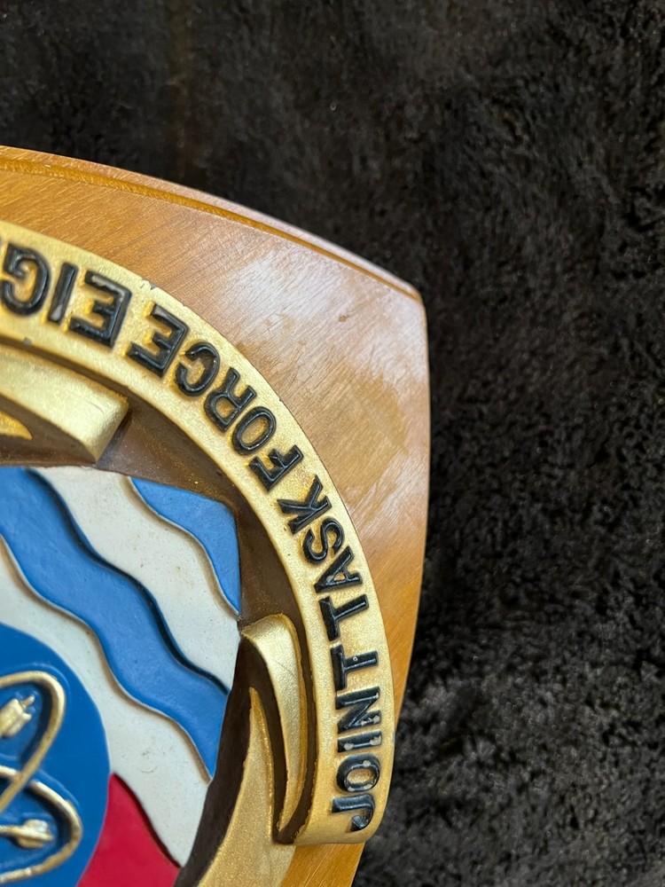 US Atomic Bomb Testing Joint Task Force 8 Wall Plaque 1962 Operation Dominic