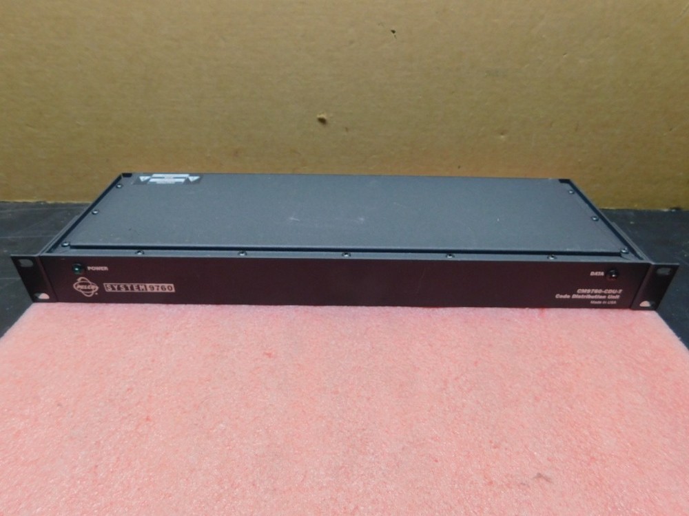 PELCO System 9760 Code Distribution Unit -- CM9760-CDU-T -- Quantity Available