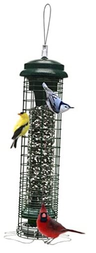 Squirrel Solution 150 Squirrel-Proof Bird Feeder for Wild Birds – 4 Stainless