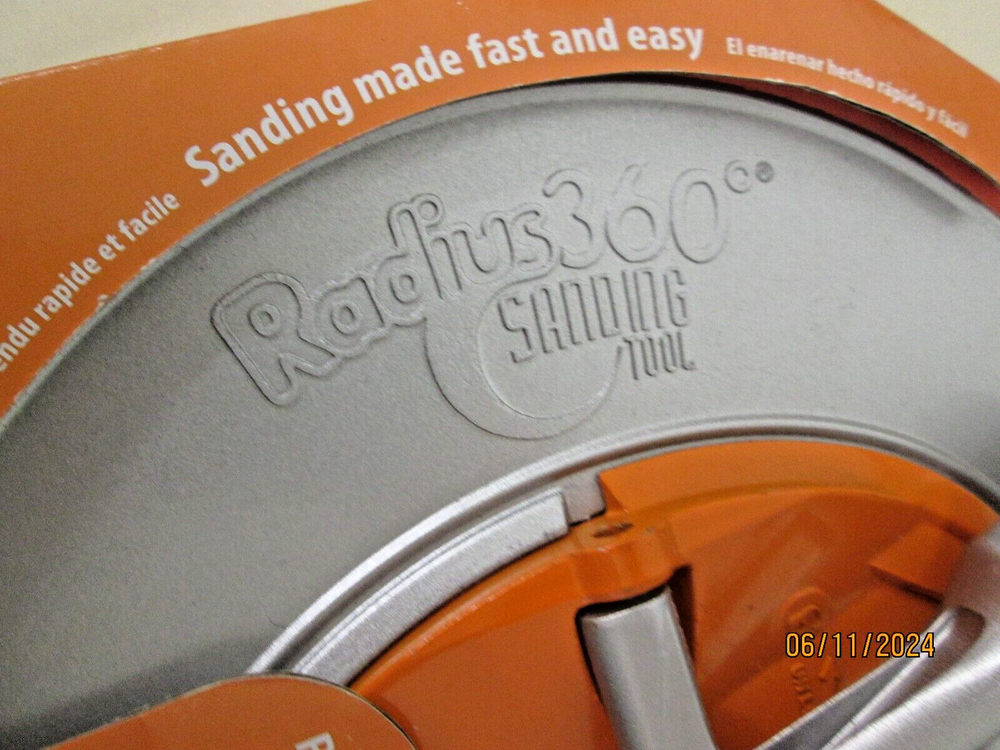 Radius 360 sanding tool