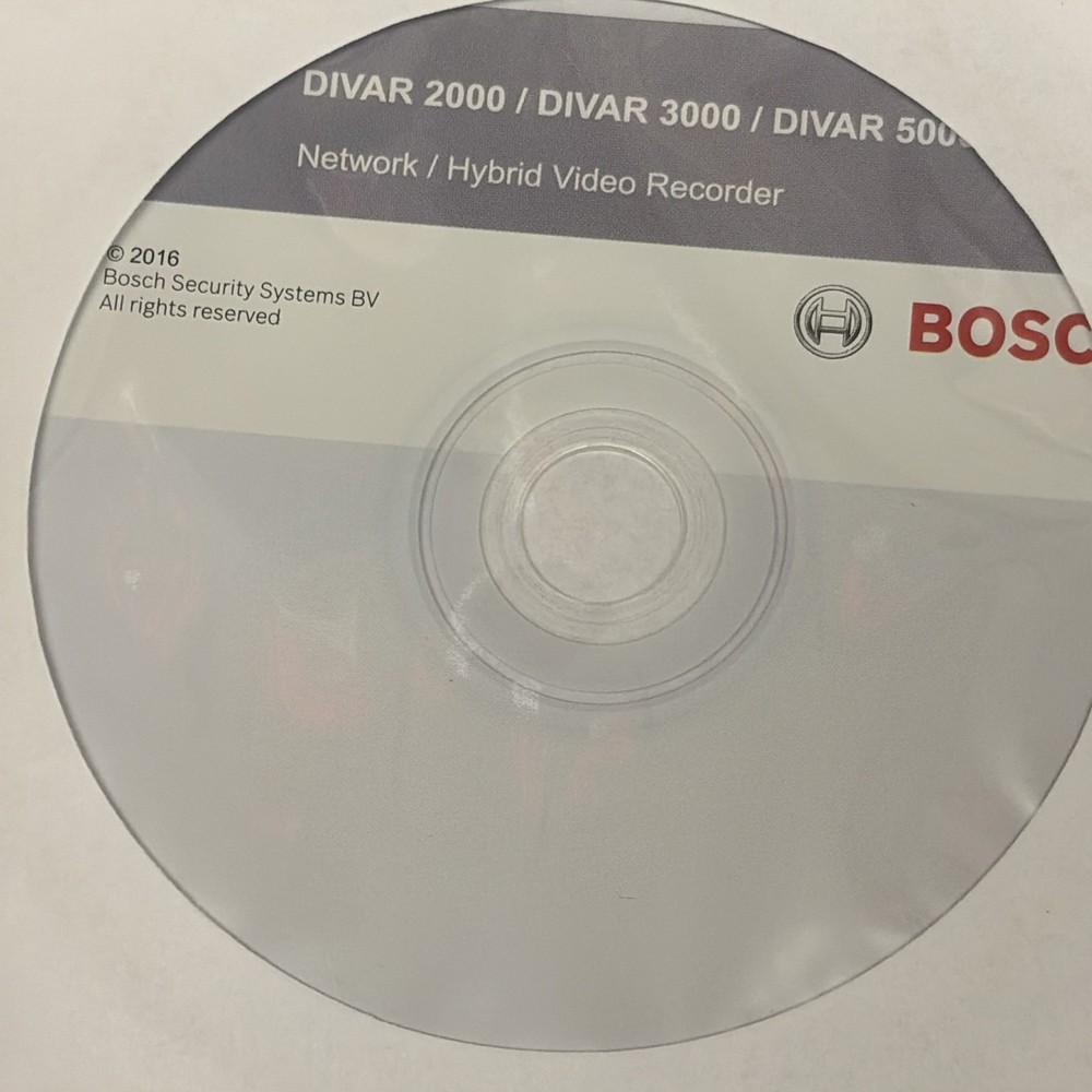 Bosch Bosch DIVAR Network 2000 16IP 8PoE Recorder