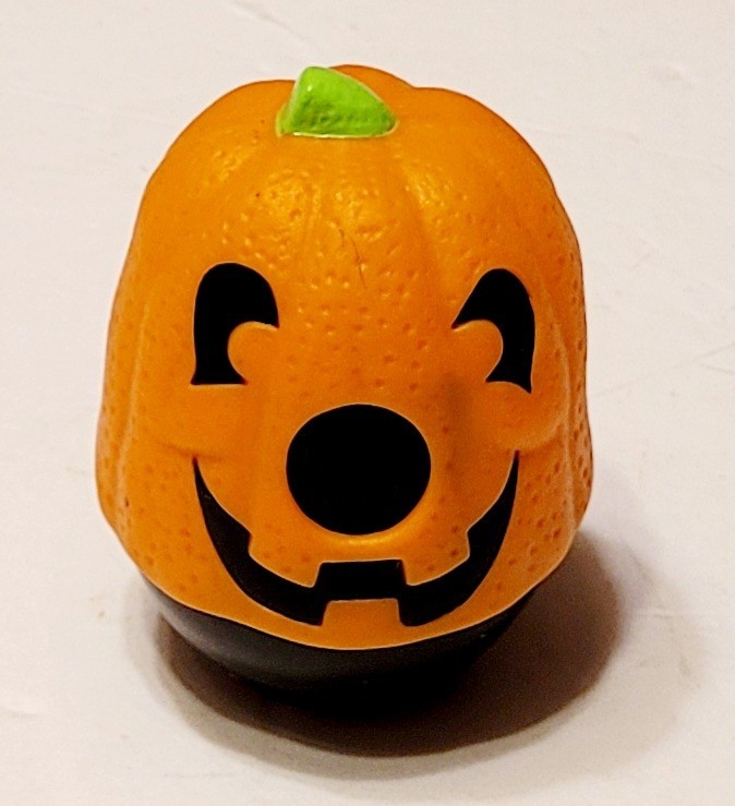 Vintage 2006 Wrigley’s HUBBA BUBBA Pumpkin Bubble Gum 3” Candy Container Empty