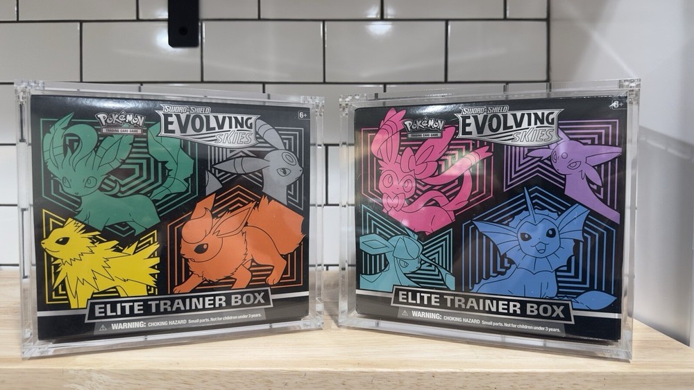 POKEMON ELITE TRAINER BOX ETB MAGNETIC CASE PROTECTOR HIGH QUALITY DISPLAY